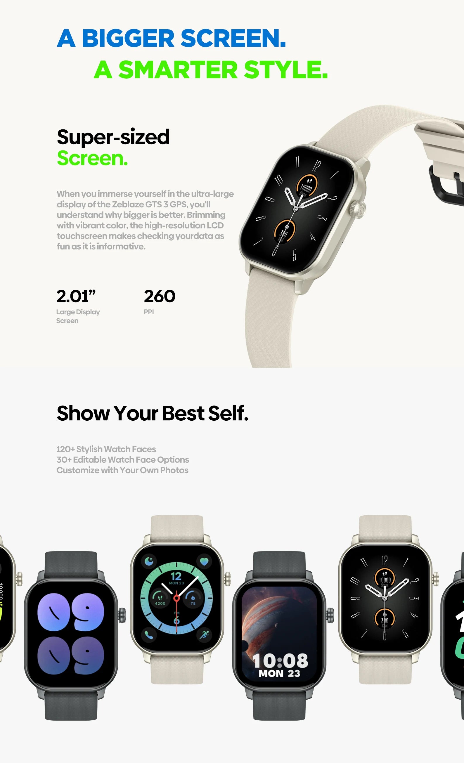 GTS 3 GPS Sports Smartwatch