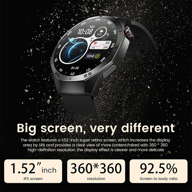 Smartwatch with AMOLED Screen & GPS