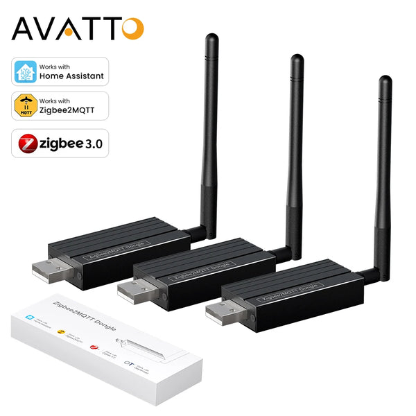AVATTO Zigbee 3.0 USB Dongle Plus – Universal Gateway Hub
