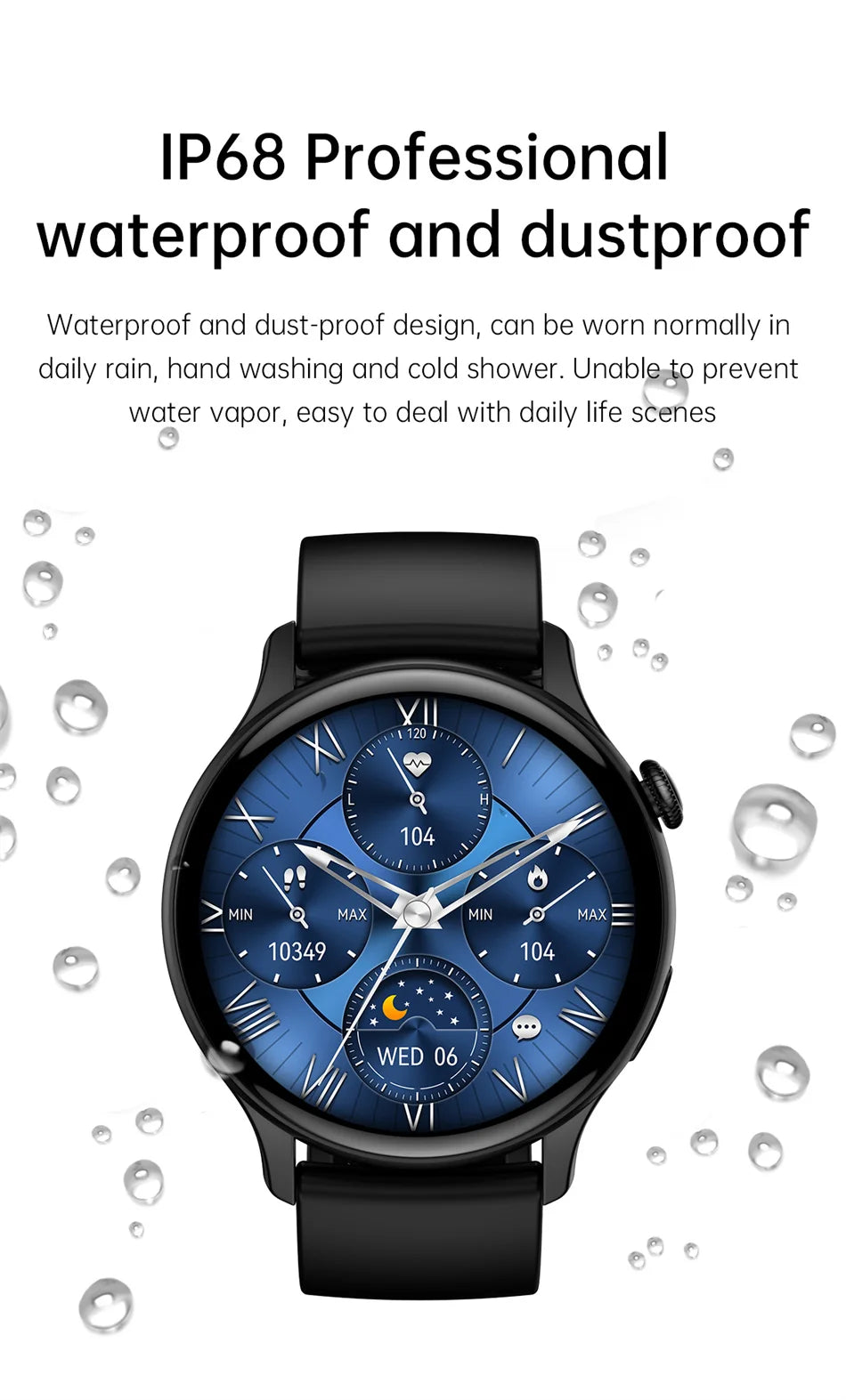 2024 True AMOLED Smartwatch for Women