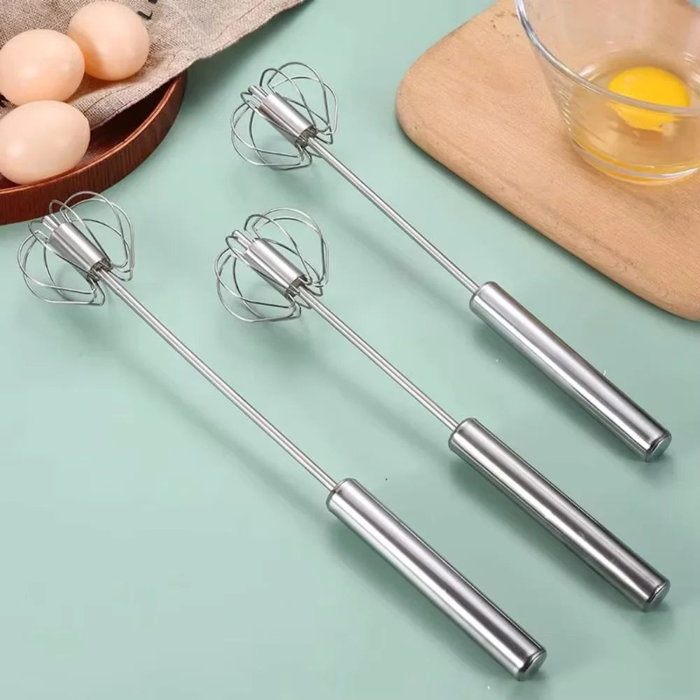 Stainless Steel Manual Egg Beater