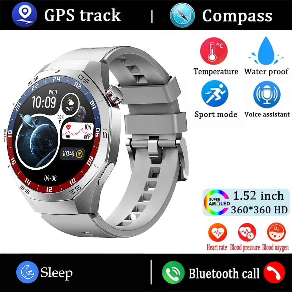 Smartwatch with AMOLED Screen & GPS