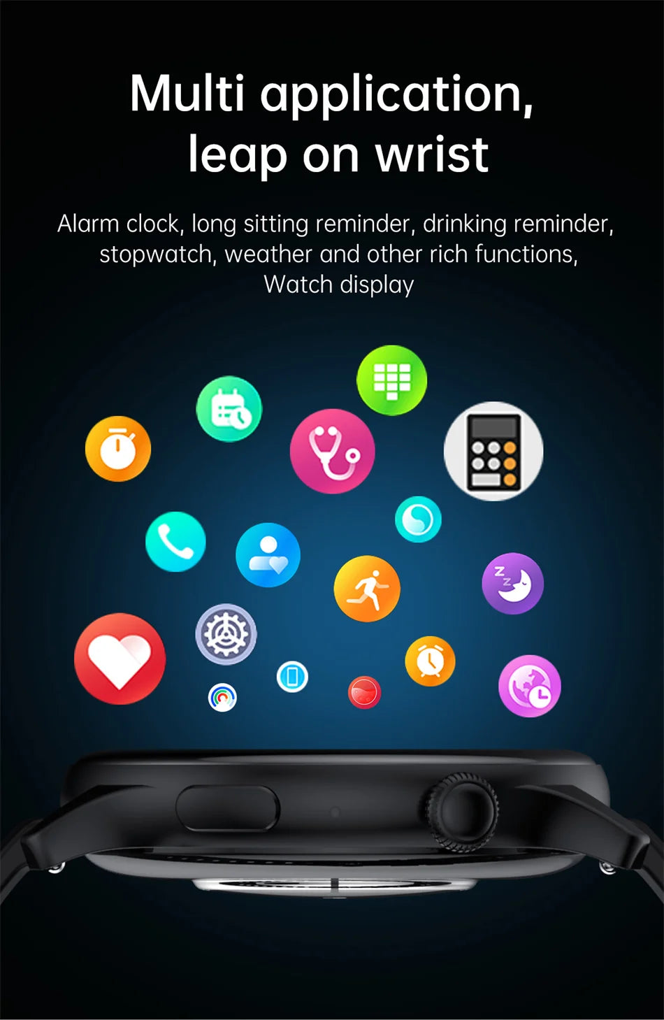 2024 True AMOLED Smartwatch for Women