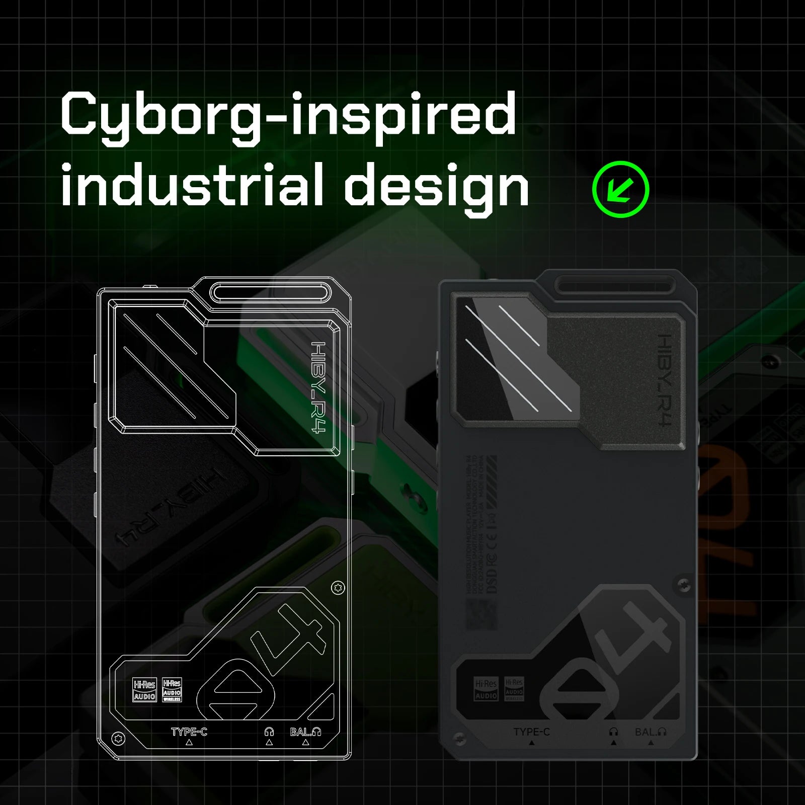 R4 HiFi Android Music Player