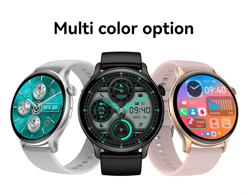 2024 True AMOLED Smartwatch for Women