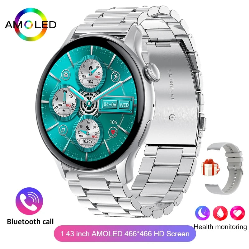 2024 True AMOLED Smartwatch for Women