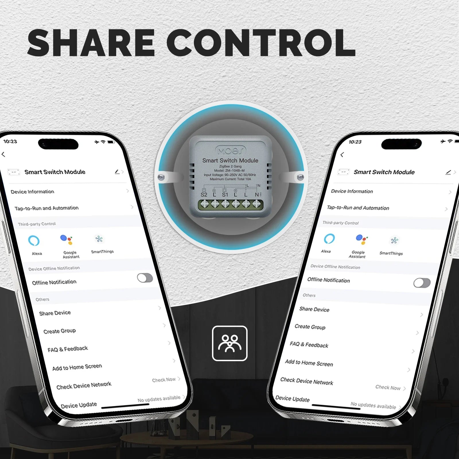Mini Tuya WiFi/Zigbee Smart Dimmer Module