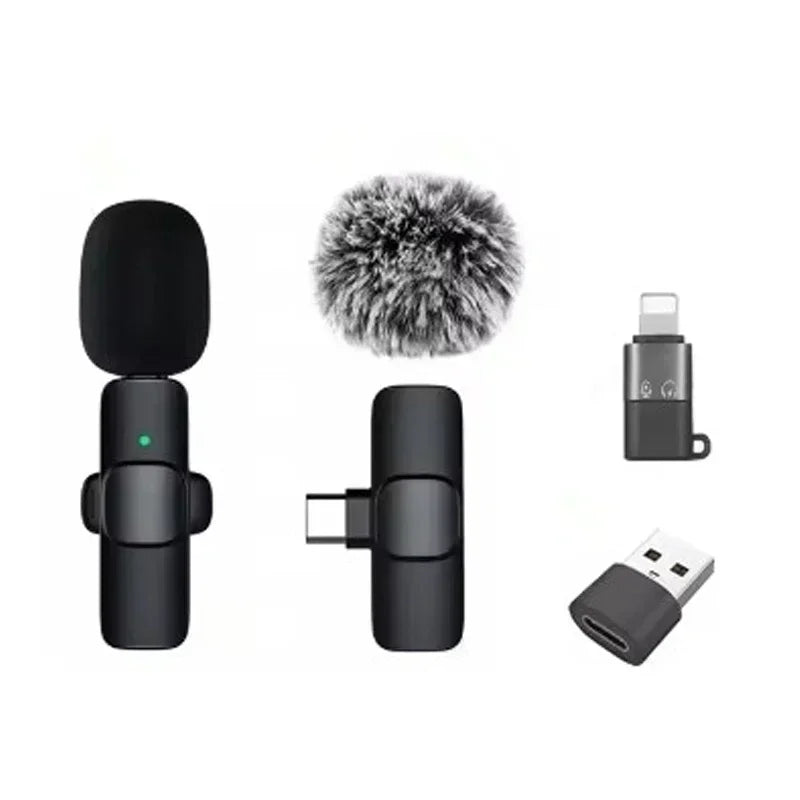 Portable Wireless Lavalier Microphone