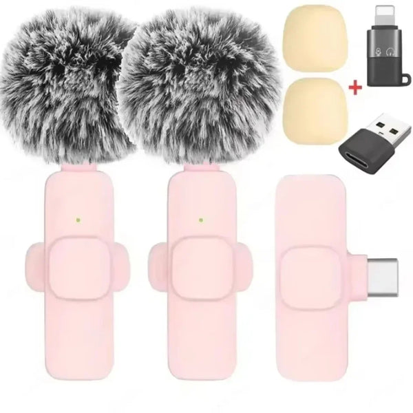 Portable Wireless Lavalier Microphone