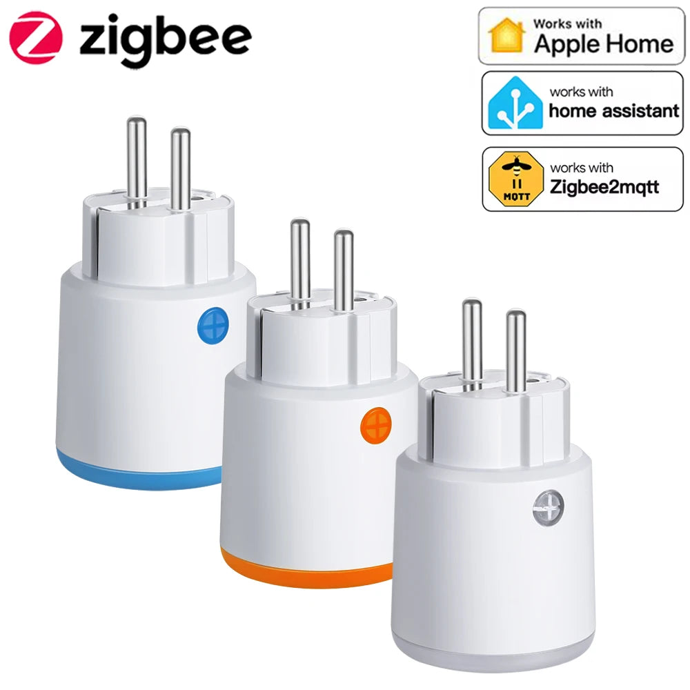 Haozee Smart Zigbee Plug Socket 16A with Energy Monitoring